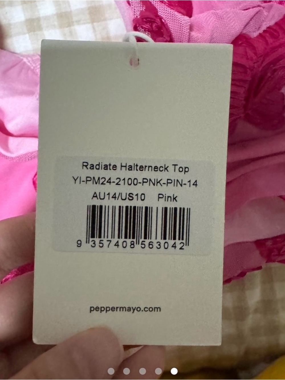 Peppermayo halter top - Picture 4 of 4